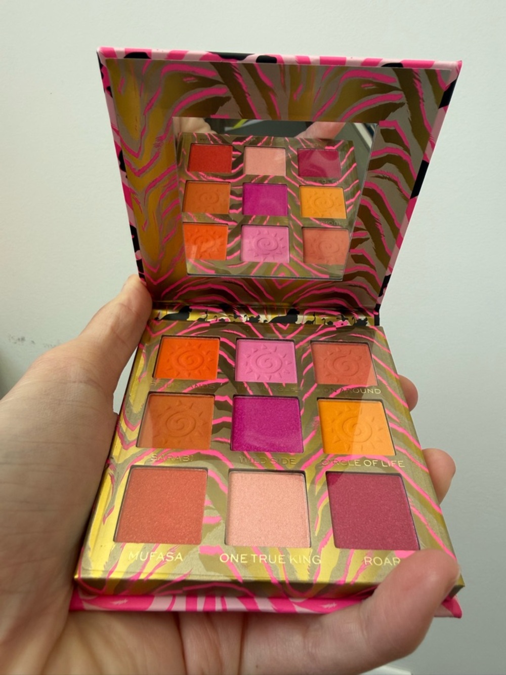 Revolution Pink, Fuchsia & Orange 9-Color Eyeshadow Palette